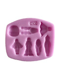 Cute little bodies Dani Decor Silicone Mold 73