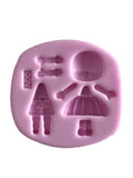 Cute dolls, Dani Decor Silicone Mold 63