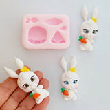 The Rabbit and his friends,  Silicone Mold