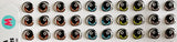 3D Eyes Stickers 722, Nivia Arts -7mm