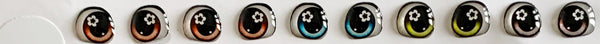 3D Eyes Stickers 722, Nivia Arts -7mm