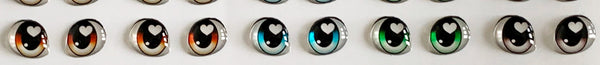 3D Eyes Stickers 724, Nivia Arts (7mm)