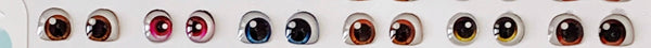 3D Eyes Stickers Varied, 506 Nivia Arts