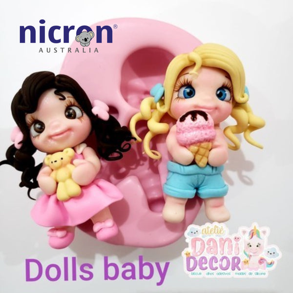 Dolls, Girls -Body -Dani Decor -Silicone Mols  90