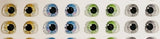 3D Eyes Stickers 709, Nivia Arts