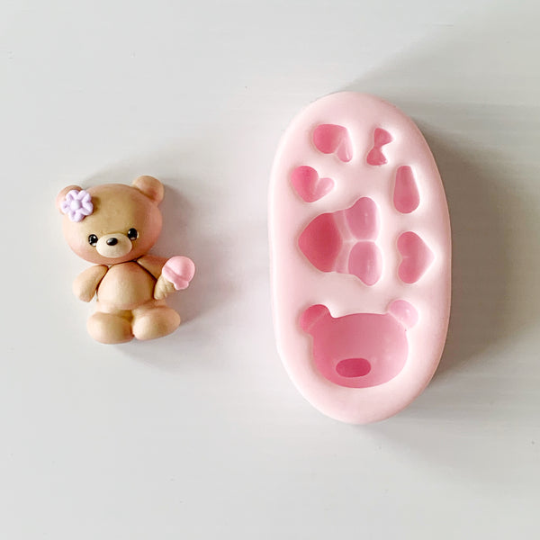 Chubby Bear, Silicone Mold