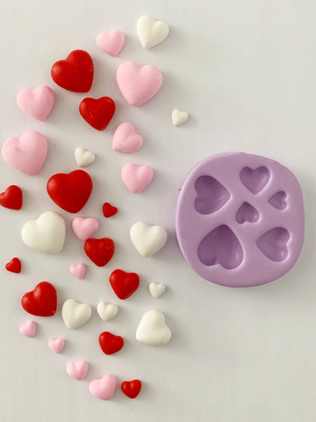 Chubby Hearts, Sah Biscuit - Silicone Mold