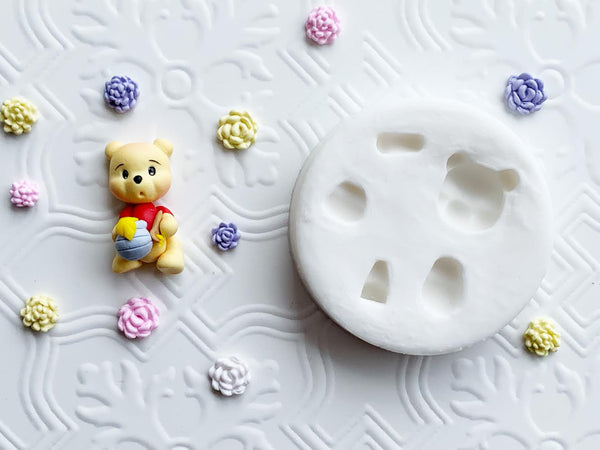 Cute bear, Silicone Mold