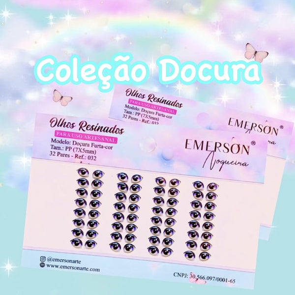 3D Eyes Stickers, Docura Furta-cor, Emerson L.