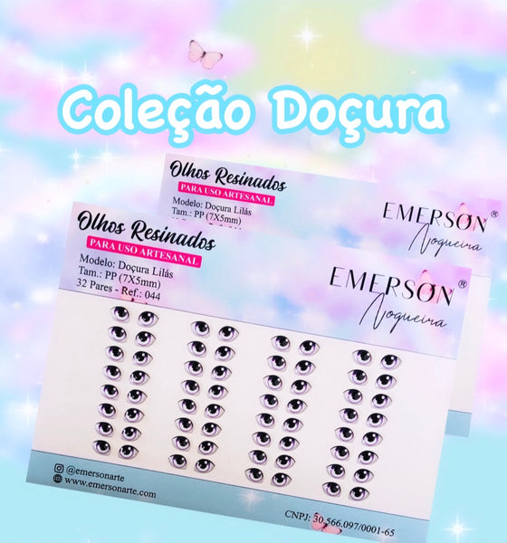 3D Eyes Stickers Docura Lilas, Emerson L.