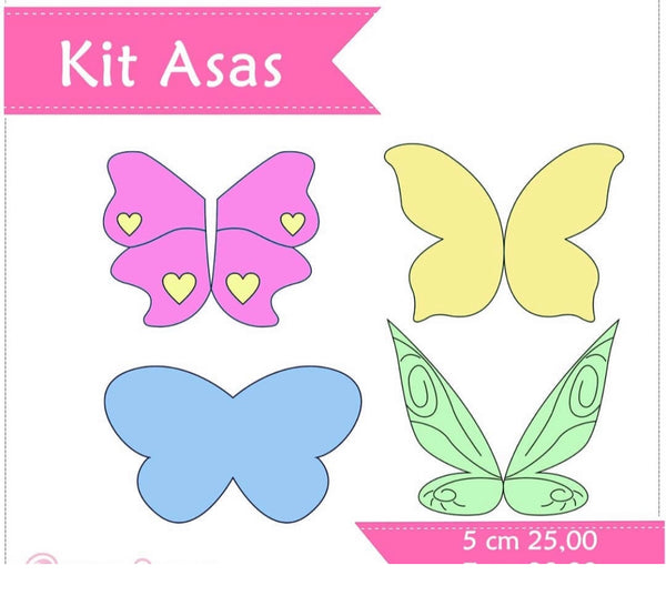 Butterfly Wings Kit, Cutters