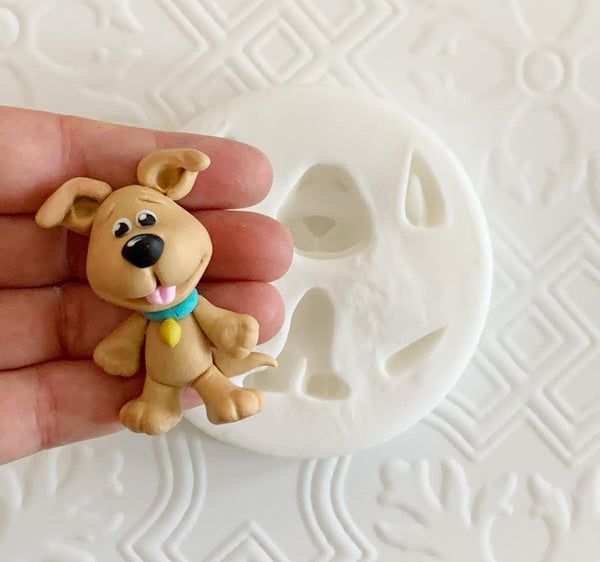 Cute Dog, Silicone Mold