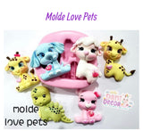 Love Pets, Dani Decor - Silicone Mold 42