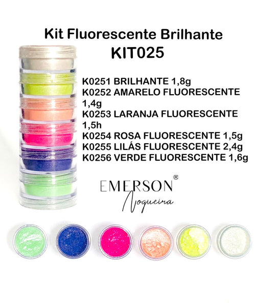 Kit Fluorescente Brilhante, Emerson